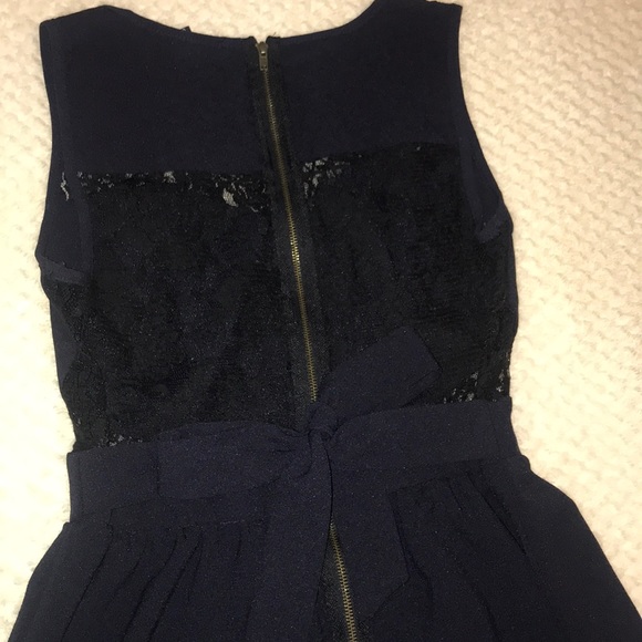 Women’s navy blue dress - Picture 3 of 3
